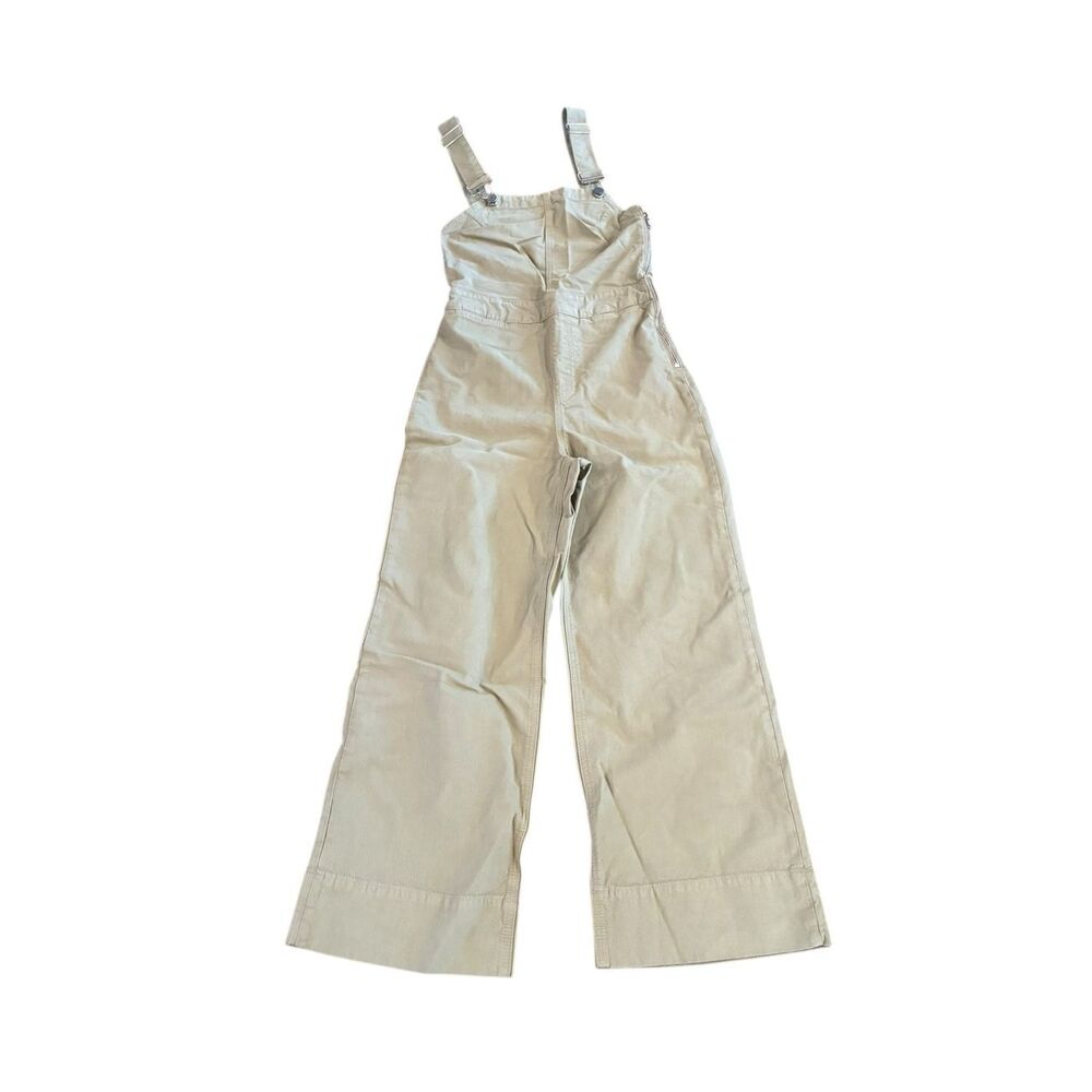 GRLFRND Flynn Wide Leg Wild Sage Overall Jumpsuit XS‎ (READ)